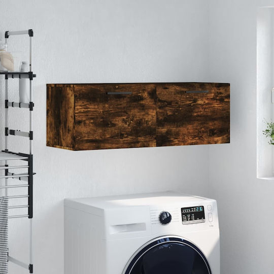 vidaXL Badezimmerschrank B100xT36.5xH35cm Eiche