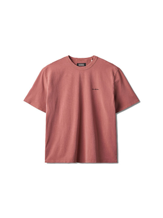 Gabba Nigel Boxy Men's Short Sleeve T-shirt Pink