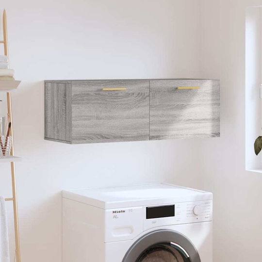 vidaXL Cabinet de baie L100xA36.5xÎ35cm Sonoma