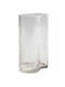 Muubs Vază Decorativă Sticlă Transparent 13.5cm 1buc