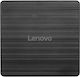 Lenovo External DVD/CD Recorder for Desktop / Laptop Black 888015471