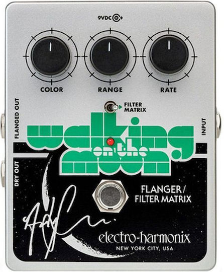 Electro-Harmonix Walking On The Moon Педал Ефект Флангер Електрическа китара и Електрически бас