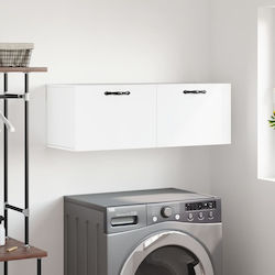 vidaXL Ντουλάπι Μπάνιου 100x36.5x35cm Λευκό
