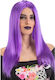 Carnival Wig Straight Purple