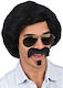 Carnival Wig Afro Brunette