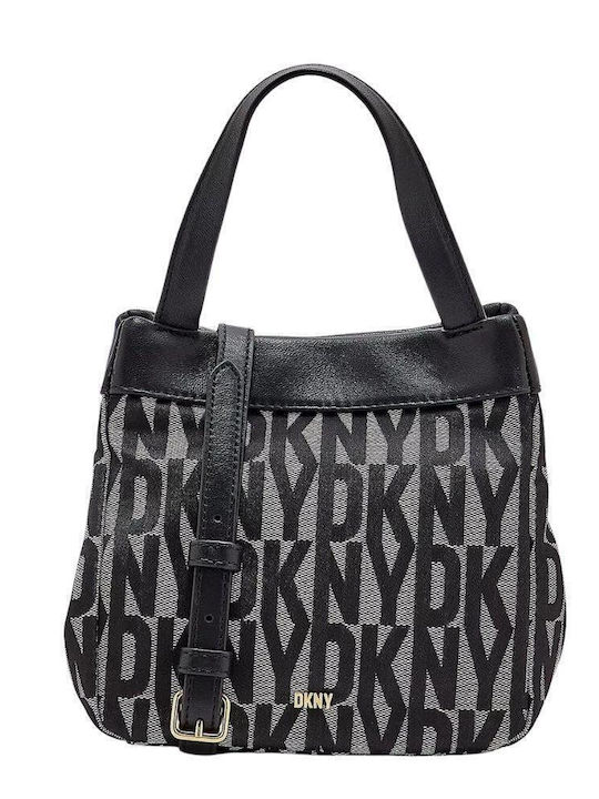 DKNY Γυναικεία Τσάντα Χειρός Μαύρη