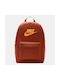 Nike Heritage Υφασμάτινο Σακίδιο Πλάτης Πορτοκαλί 25lt