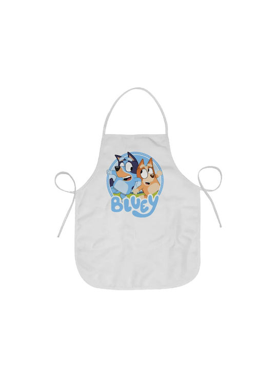 Koupakoupa Bluey Dog Waterproof Apron Green 75x63cm