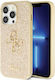 Guess Plastic Back Cover Durable Gold (iPhone 1...