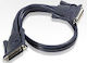 Aten Daisy Chain Καλώδιο RS232 25-pin male σε RS232 25-pin female 1.8m