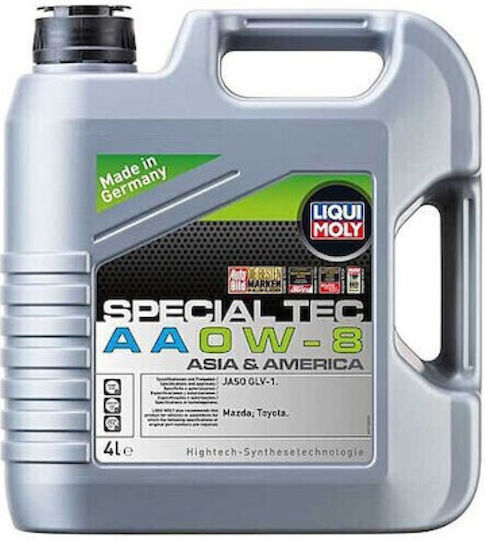 Liqui Moly Special Tec Aa Λάδι Αυτοκινήτου 0W-8 4lt
