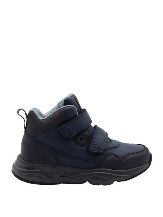 Swam Kids Boots with Velcro Navy Blue