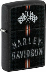 Zippo Harley-davidson Αναπτήρας Φλόγας σε Μαύρο...