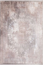 Royal Carpet Silk 8098a Χαλί Ορθογώνιο Μεταξένιο L.Grey D.Beige