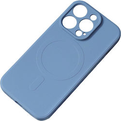 Hurtel Umschlag Rückseite Silikon 2mm Marineblau (iPhone 15)