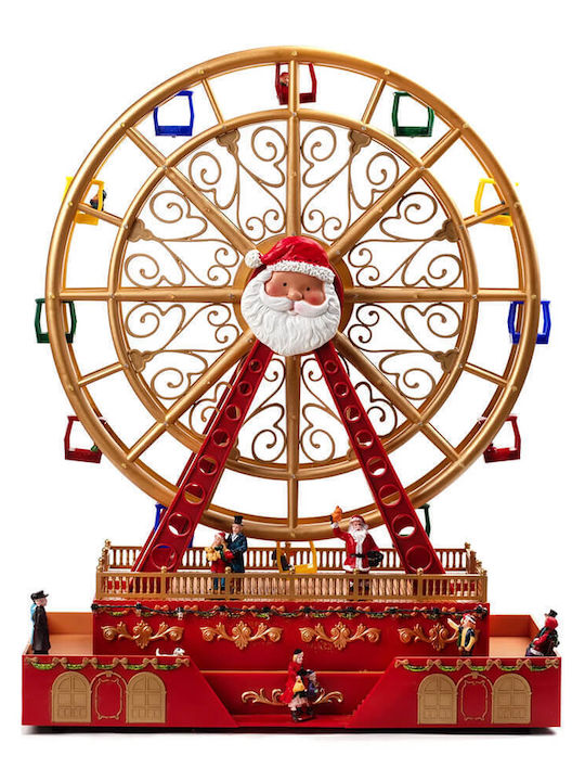 Christmas Decorative Ferris Wheel with Music 50x38x17cm.
