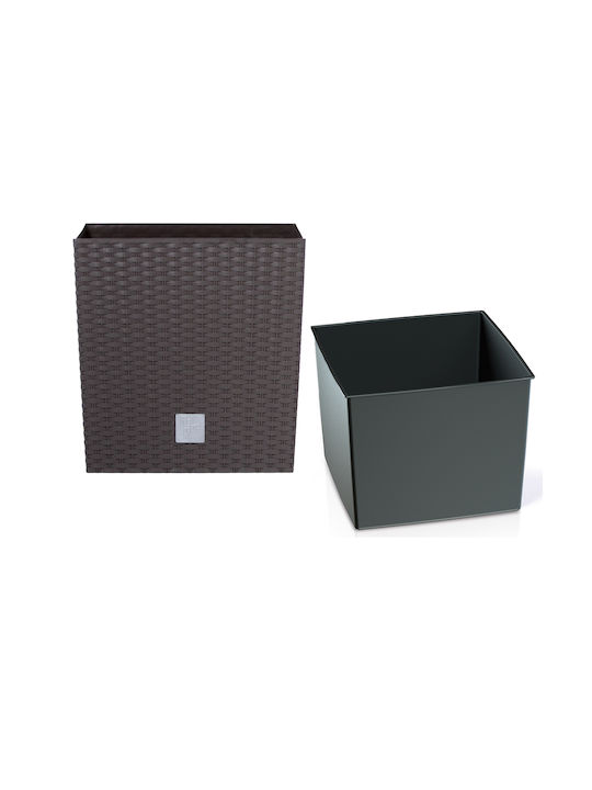 Prosperplast Rato Topf Kunststoff Umbra 22.5x22...