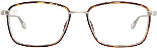 Women's Metal Brown Tortoise Prescription Eyeglass Frame READING|FARO|Tortoise|+1.00