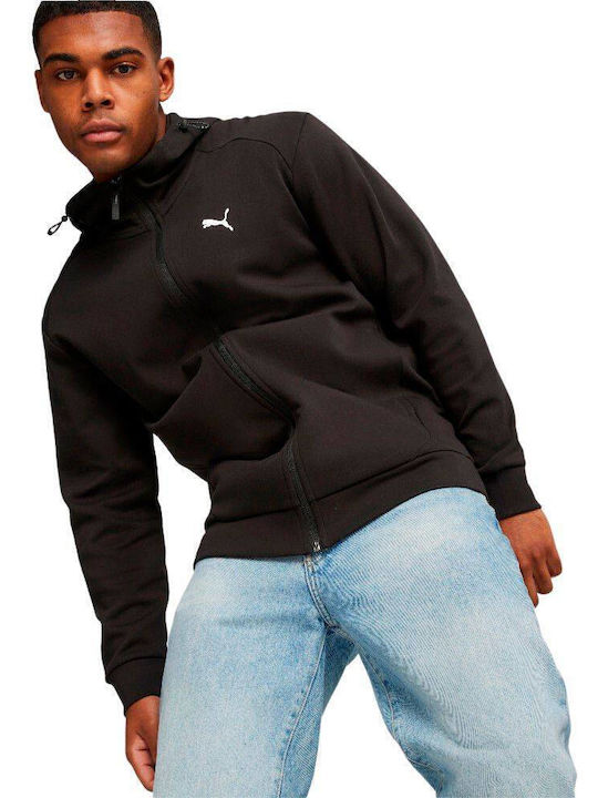 Puma Rad Herren Sweatshirt mit Kapuze Schwarz