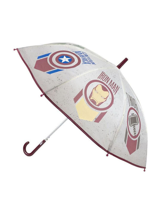 Cerda Kids Umbrella Curved Handle Auto-Open Marvel Multicolour