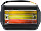 Rectangleς Waterproof Headlights Car LED Fiat 128 Kia Mini 7.8cm with White Lighting 1pcs