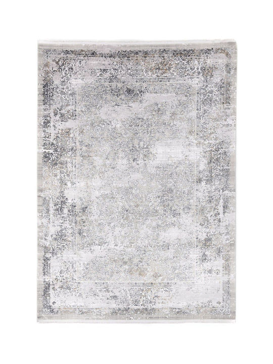 Royal Carpet Silk 5987a Χαλί Τετράγωνο Μεταξένιο Grey Anthracite