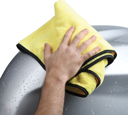 Oxford Cloth Microfiber Drying Car Yellow 90x55cm