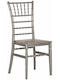 Scaun de catering Polipropilenă Tiffany Argintiu 38x42x93cm