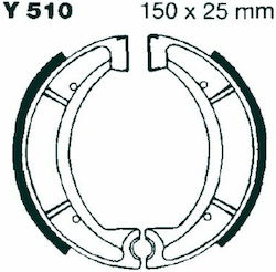 EBC Σιαγώνες Φρένου για Yamaha XT 500 / XT 600