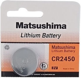 Matshushima MAT-CR2450 Батерия Литий За часовници CR2450 3V 1бр