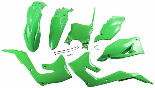 Cycra Set de Piese din Plastic pentru Motocicletă pentru Kawasaki KX / KXF 450 Verde 5buc