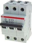 Abb 3-Poles Automatic Circuit Breaker 16A