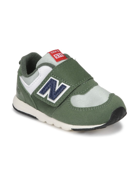 New Balance Παιδικά Sneakers 574 με Σκρατς Χακί
