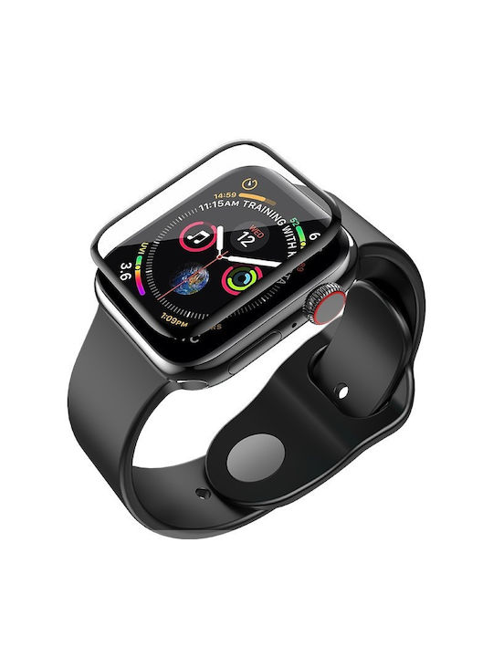 3d Full Glue 9h Full Face Tempered Glass για το Apple Watch 45mm 1τμχ