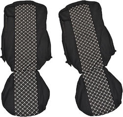 Front Covers 2 Pieces Polyester Mercedes-Benz Actros Front Covers 2 Pieces Polyester Mercedes-Benz Actros