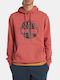 Sweatshirt with Hood Red
