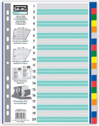 Skag Indexuri de Hârtie pentru Documente A4