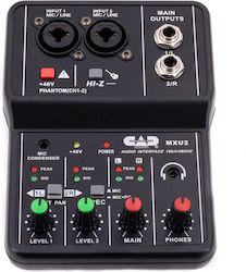 Cad Audio MXU2 Αναλογική Κονσόλα Cad Audio MXU2 Αναλογική Κονσόλα