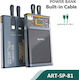 SiiPro Power Bank 10000mAh 20W Power Delivery Μαύρο