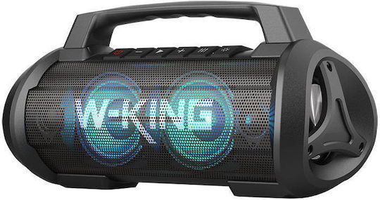 W-King D10 Bluetooth Speaker 60W with Battery Life up to 42 hours Black