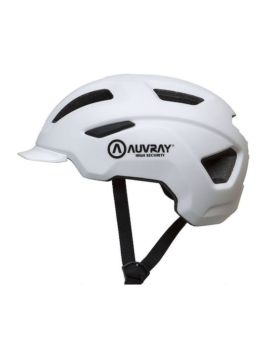 Auvray Fahrradhelm Weiß