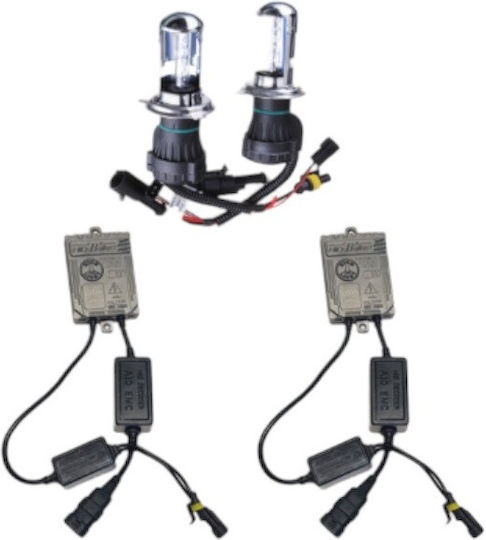 Xenon Σετ Φωτισμού Αυτοκινήτου H.i.d H4 55W 12V