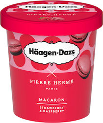 Haagen-Dazs Macaron Φράουλα Βατόμουρο 420ml 364gr