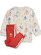 Kids Sweatpants Set White 2pcs X Disney Mickey Mouse