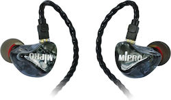 Mipro Ακουστικά Ψείρες In Ear E8p Μαύρα