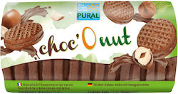 Pural Organice Biscuiți Ντίνκελ Cu umplutură Nugatina 1buc 85gr