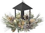 Iliadis Christmas Black Lantern 33x28cm