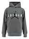 Kids Sweatshirt with Hood Gray Sustainable