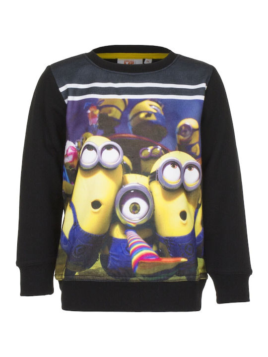 Minions Kids Sweatshirt Black