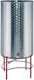 Minox Δοχείο Inox Ανοικτού Τύπου Επίπεδο 1000lt 100201